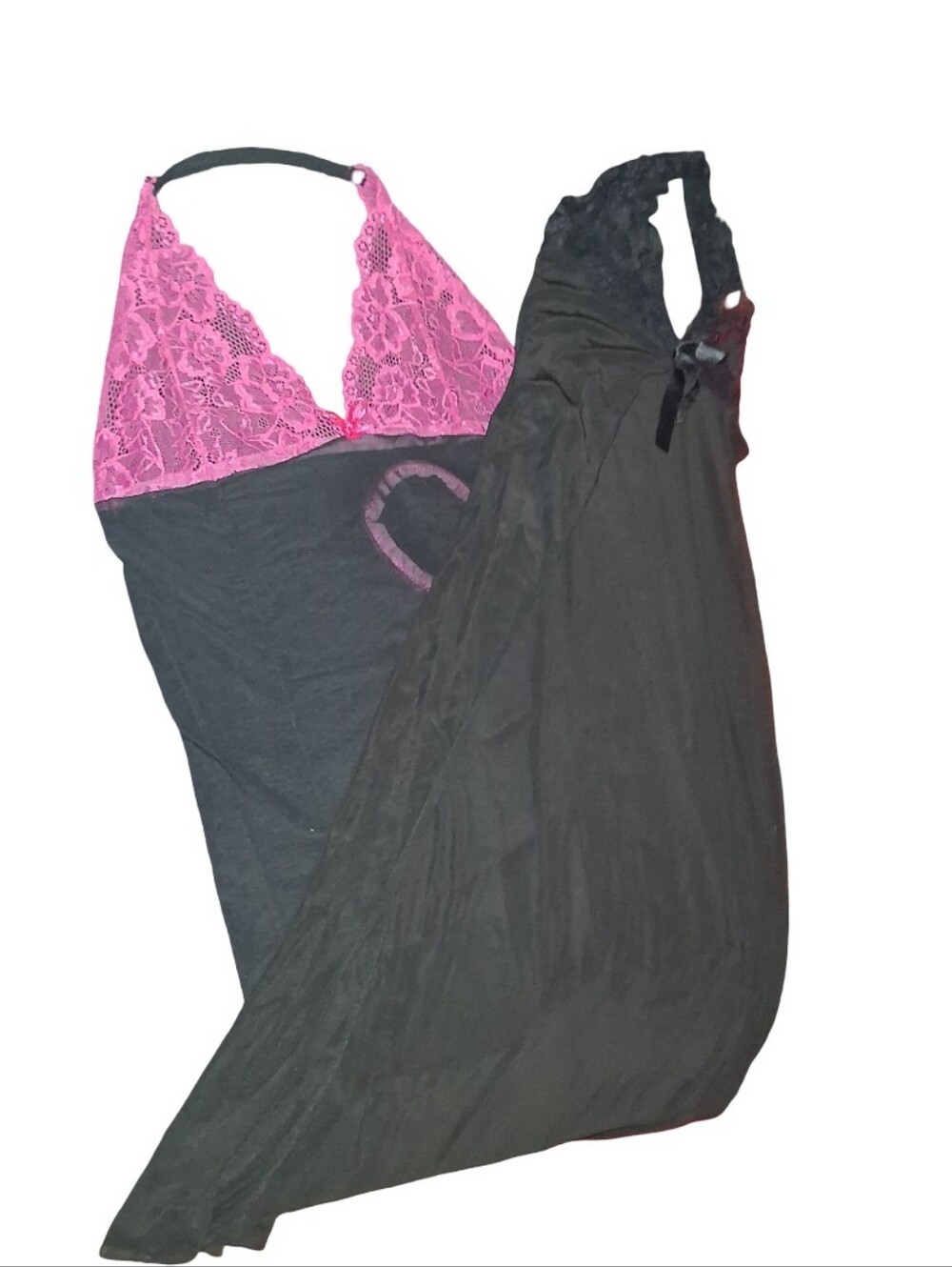 Clothes: OSFM Lingerie 2pc Sheer See Through
